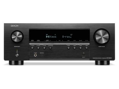 Denon 7.2 Channel 90W 4K 8K Dolby Atmos AV Receiver Powered by HEOS - AVRS980HBKE3