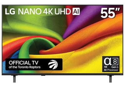 55" LG 55NU850BPUA NANO 4K UHD AI Smart TV (2026)