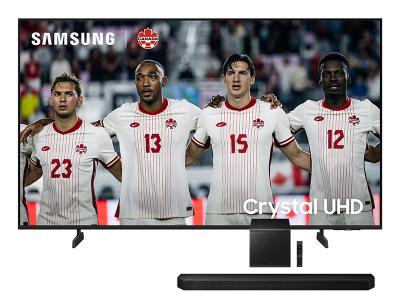 50" Samsung Crystal UHD TV + Q-series Soundbar - UN50U8000HFXZC-HW-Q800F/ZC