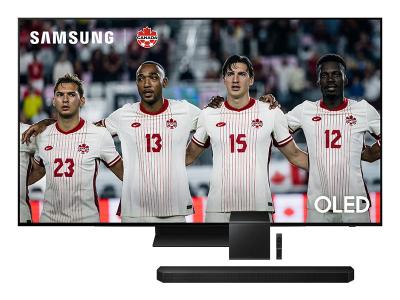 83" Samsung OLED AI Smart TV  + Q Series Soundbar - QN83S90HAEXZC-HW-Q800F/ZC