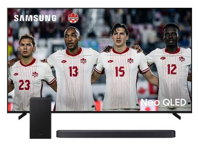 65" Samsung Neo QLED QN80H 4K Smart TV + Q-Series Soundbar - QN65QN80HAFXZC-HW-Q600F/ZC