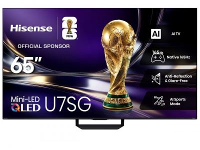 65" Hisense 65U7SG Hi-QLED Mini-LED AI Google TV