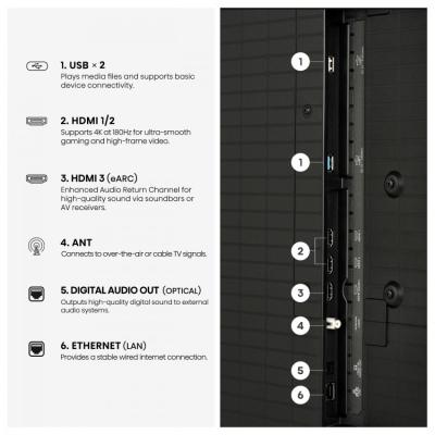 85" Hisense 85UR9SG RGB MiniLED AI Google TV