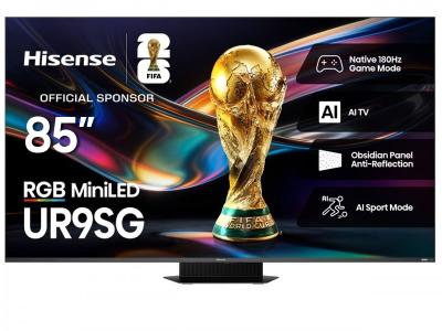 85" Hisense 85UR9SG RGB MiniLED AI Google TV