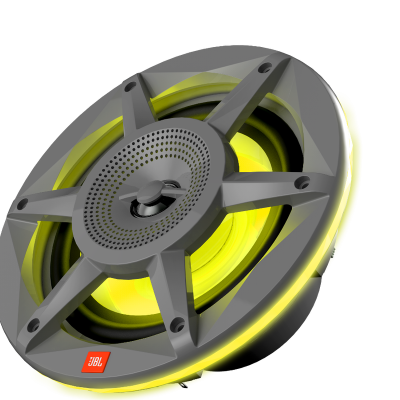 JBL 6.5" Stadium Marine Coaxial  Speakers - JBLMARSPKSD62GAM