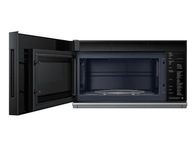 Samsung 2.1 Cu. Ft. Over-the-Range Microwave Dual Ventilation with Auto Connectivity and Wi-Fi - ME80H2160RAC