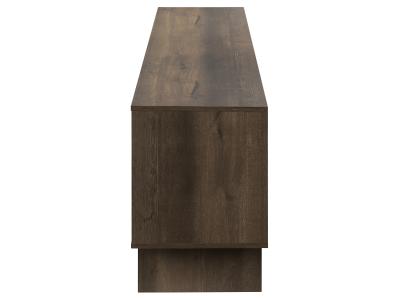 Monarch 72"L Dark Brown Wood-Look with Storage - I2718