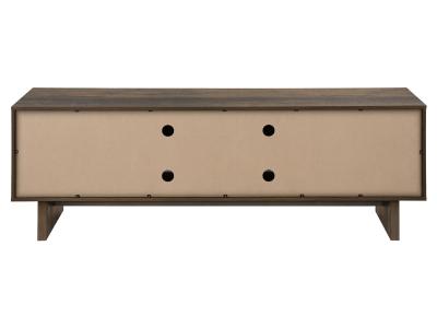 Monarch 72"L Dark Brown Wood-Look with Storage - I2718