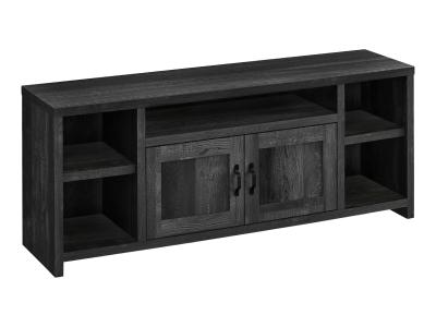 Monarch 60"L Black Reclaimed Wood-Look - I2743
