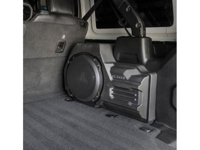 JL Audio 2 Ohm Stealthbox Enclosed Subwoofer for Jeep Wrangler Unlimited Passenger Side - SBX-J-JL4DPAS/12TW3-2