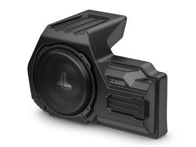 JL Audio 4 Ohm Stealthbox Enclosed Subwoofer for Jeep Wrangler Unlimited Passenger Side - SBX-J-JL4DPAS/12TW3-4