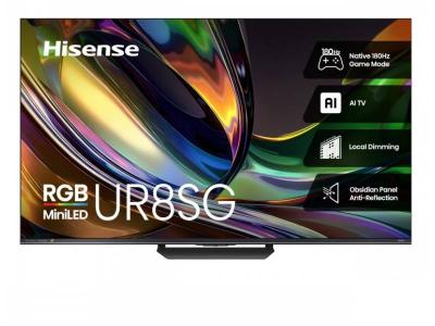 100" Hisense 100UR8SG RGB MiniLED AI Google TV