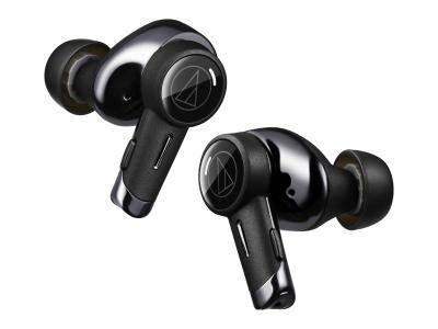 Audio Technica In-Ear True Wireless Noise-Cancelling Headphones - ATH-TWX9MK2BK
