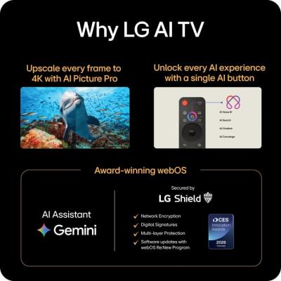 115" LG 115QNED92BU QNED Evo AI QNED92B Mini LED 4K Smart TV (2026)