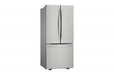 30" LG 21.8 cu.ft. Capacity 3-Door French Door Refrigerator - LRFNS2200S
