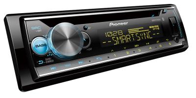 Pioneer CD Receiver with Smart Sync App Compatibility and Built-in Bluetooth - DEH-S5200BT